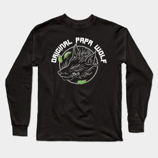 Original Papa Wolf Long Sleeve T-Shirt